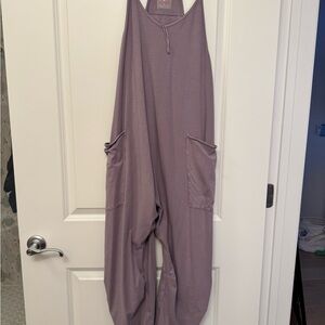 Women's Free People Purple Jumpsuit